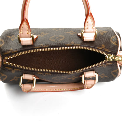Louis Vuitton Monogram Mini Sac HL Speedy 4 of 13