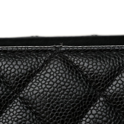 Chanel Caviar Quilted Grand Shopping Tote GST Black 11 of 12