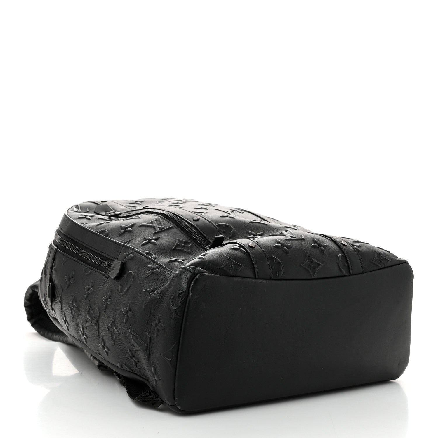 Louis Vuitton Monogram Seal Armand Backpack Black 4 of 9