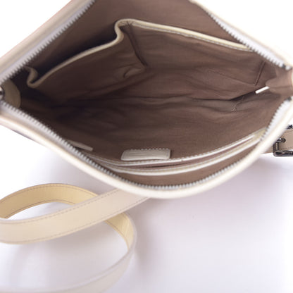 Burberry Nova Check Small Dryden Crossbody Bag White 5 of 13