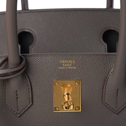 Hermes Epsom Birkin 30 Etain 5 of 11