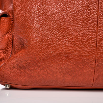 Prada Vitello Daino Shoulder Bag Arancio 8 of 21