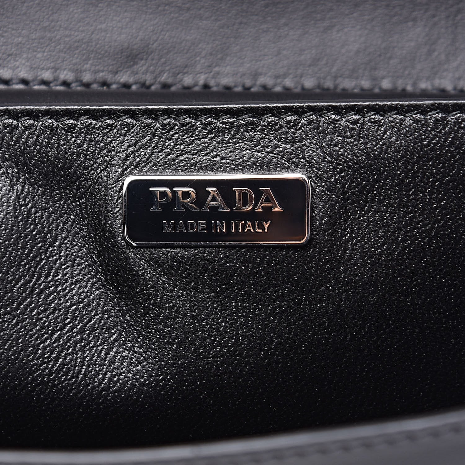 Prada City Calf Saffiano Cahier Bag Black 6 of 11