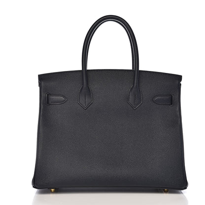 Hermes Epsom Birkin 30 Bleu Indigo 23 of 37