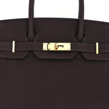 Hermes Togo Birkin 30 Chocolate 8 of 11