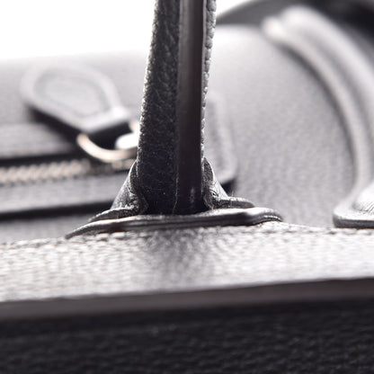 Celine Drummed Calfskin Nano Luggage Black 10 of 16