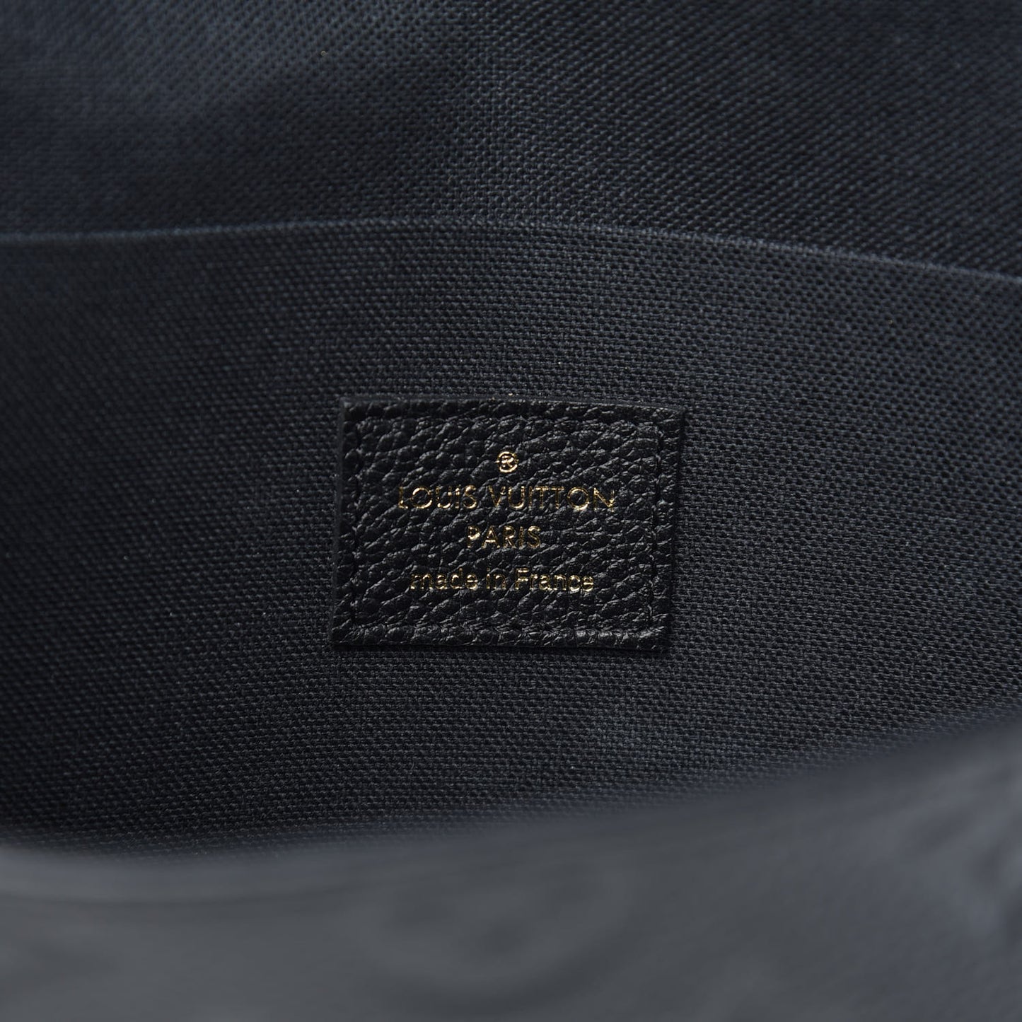Empreinte Pochette Felicie Chain Wallet Black