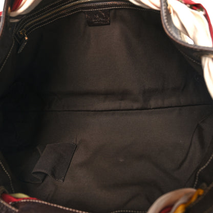 Gucci Monogram Positano Hobo Brown 5 of 13