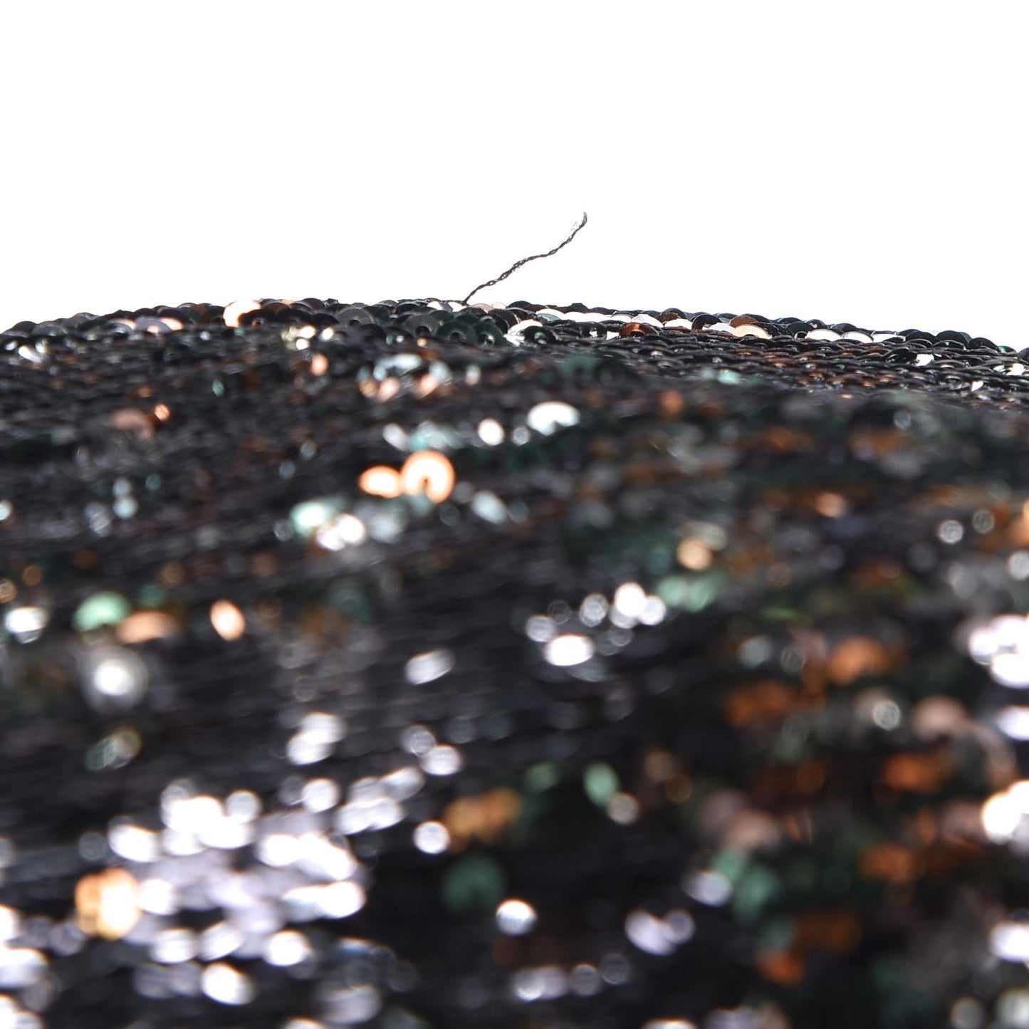 Paillettes Sequin Shopping Tote Argento