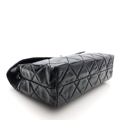 Chanel Vinyl Quilted In the Business Flap Bag Black 4 of 10