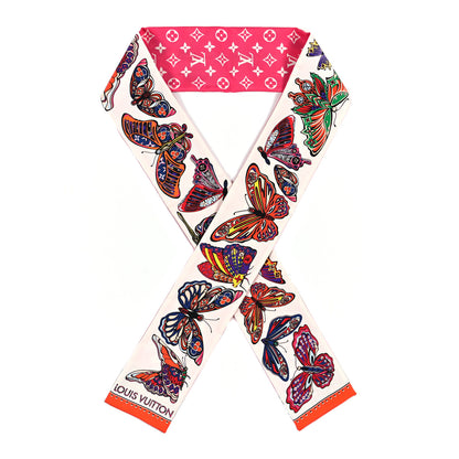 Louis Vuitton Silk Monogram World Of Love Bandeau White 1 of 3