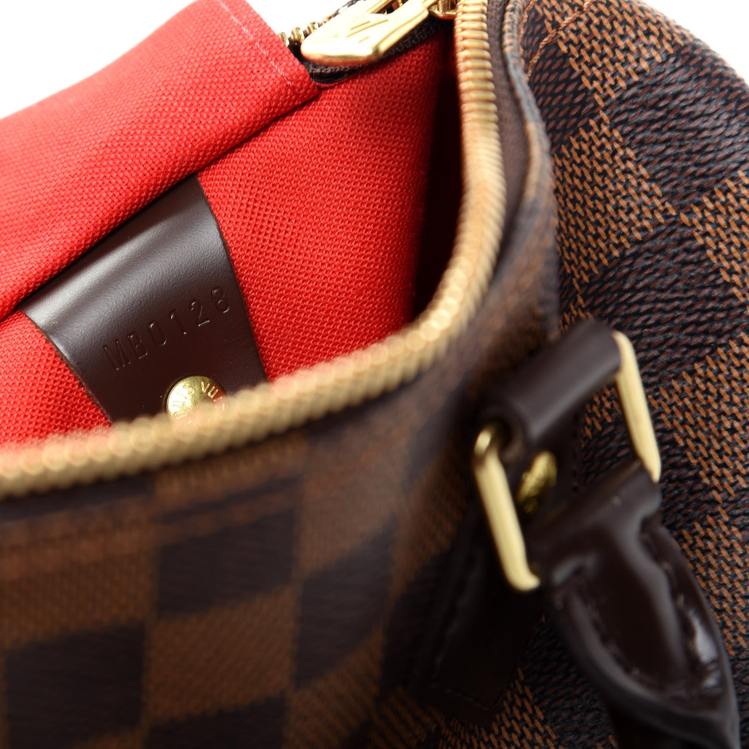 Louis Vuitton Damier Ebene Speedy Bandouliere 25 9 of 9