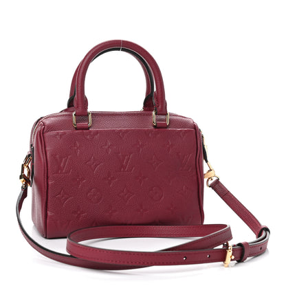 Louis Vuitton Empreinte Speedy Bandouliere 20 NM Raisin 4 of 9