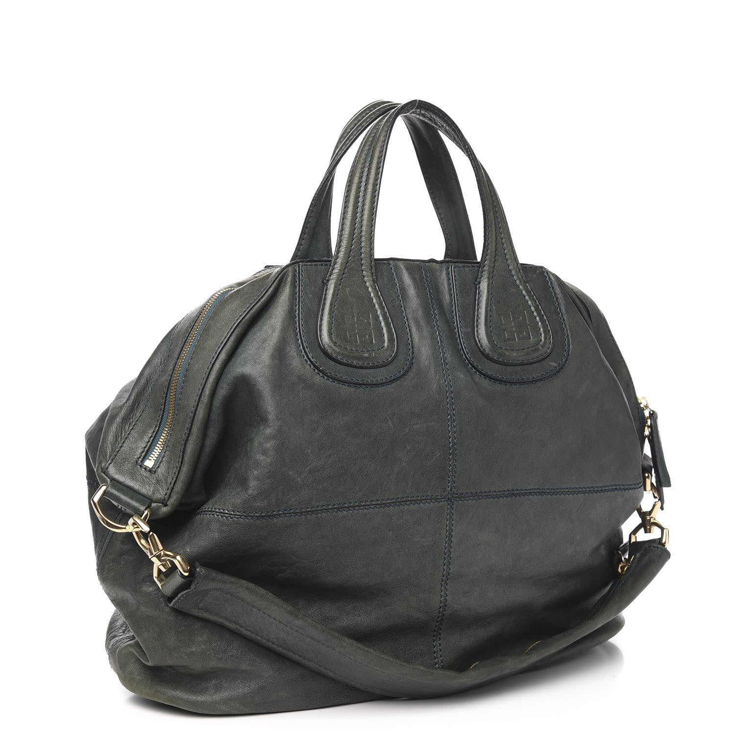 Givenchy Lambskin Large Nightingale Evergreen 2 of 10