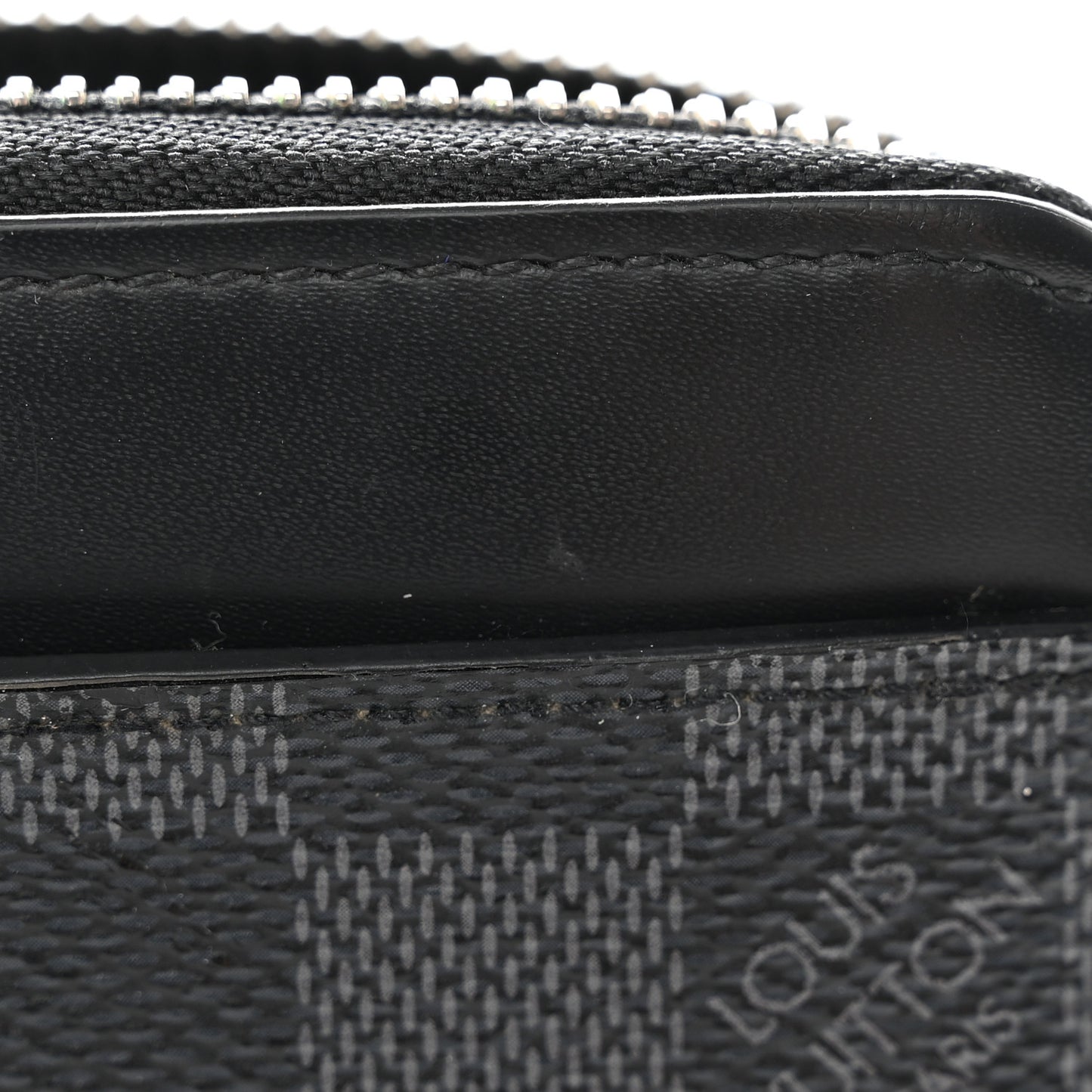 Damier Graphite Dragonne Zippy Wallet