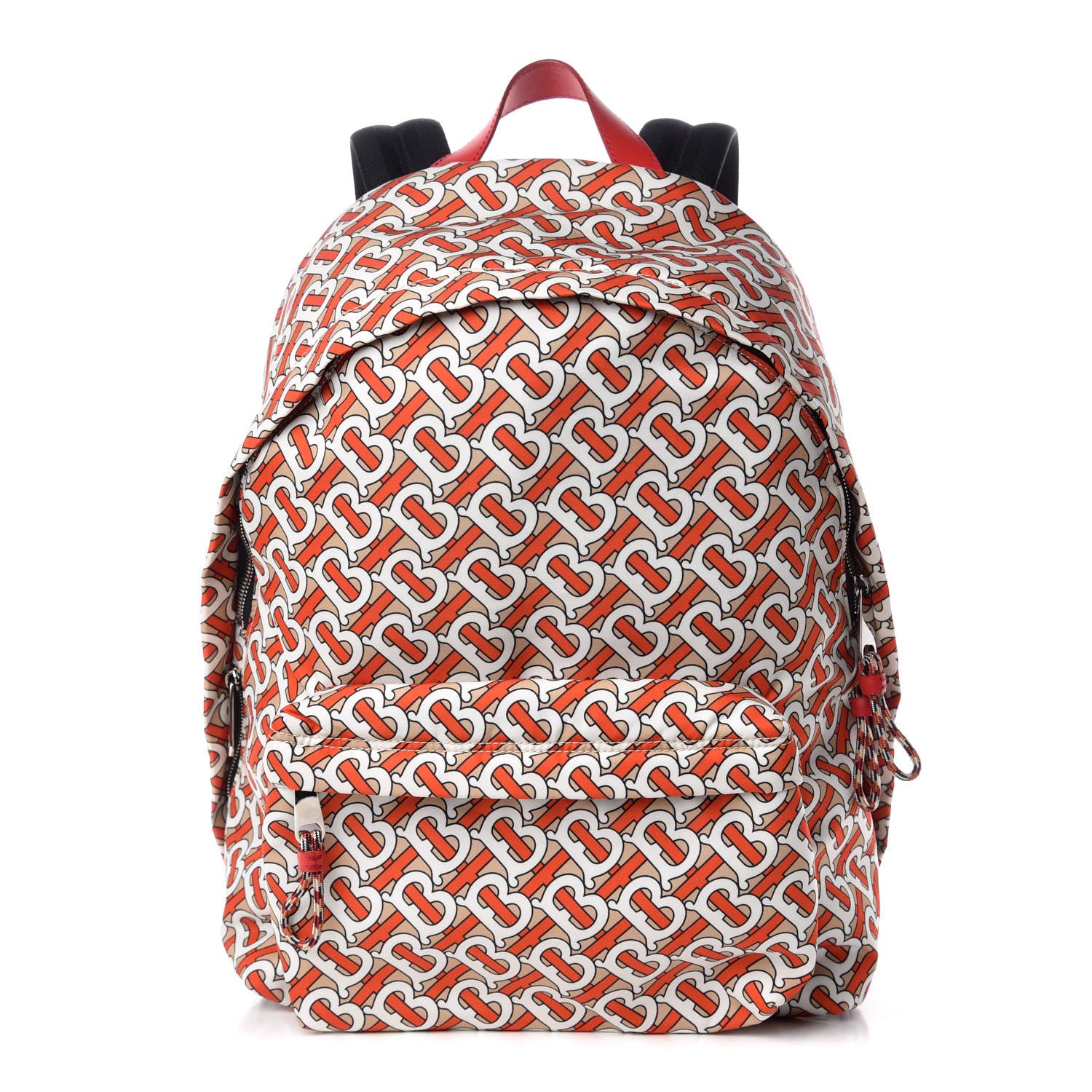 Burberry Nylon Monogram Backpack Vermillion 1 of 9