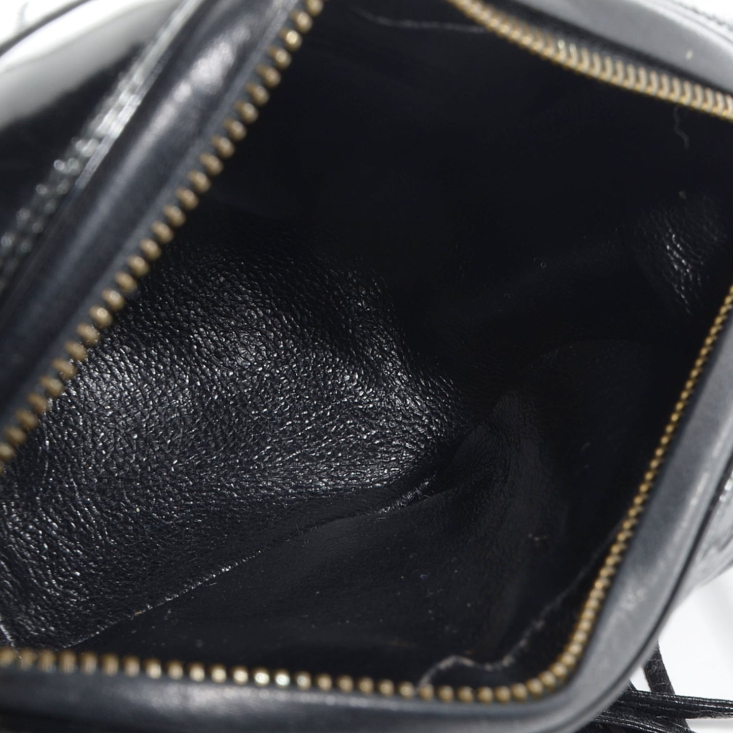 Patent Quilted Camera Case Black