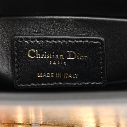 Christian Dior Crackled Lambskin 30 Montaigne Box Bag Black 6 of 10