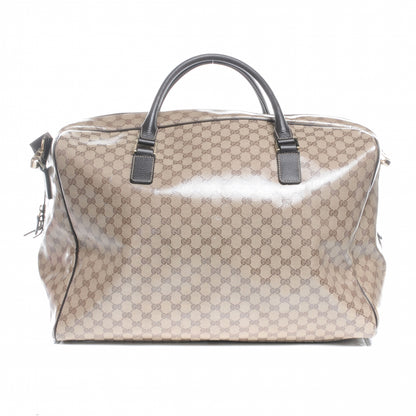 Gucci Crystal Monogram Large Duffle Bag Ebony 1 of 7