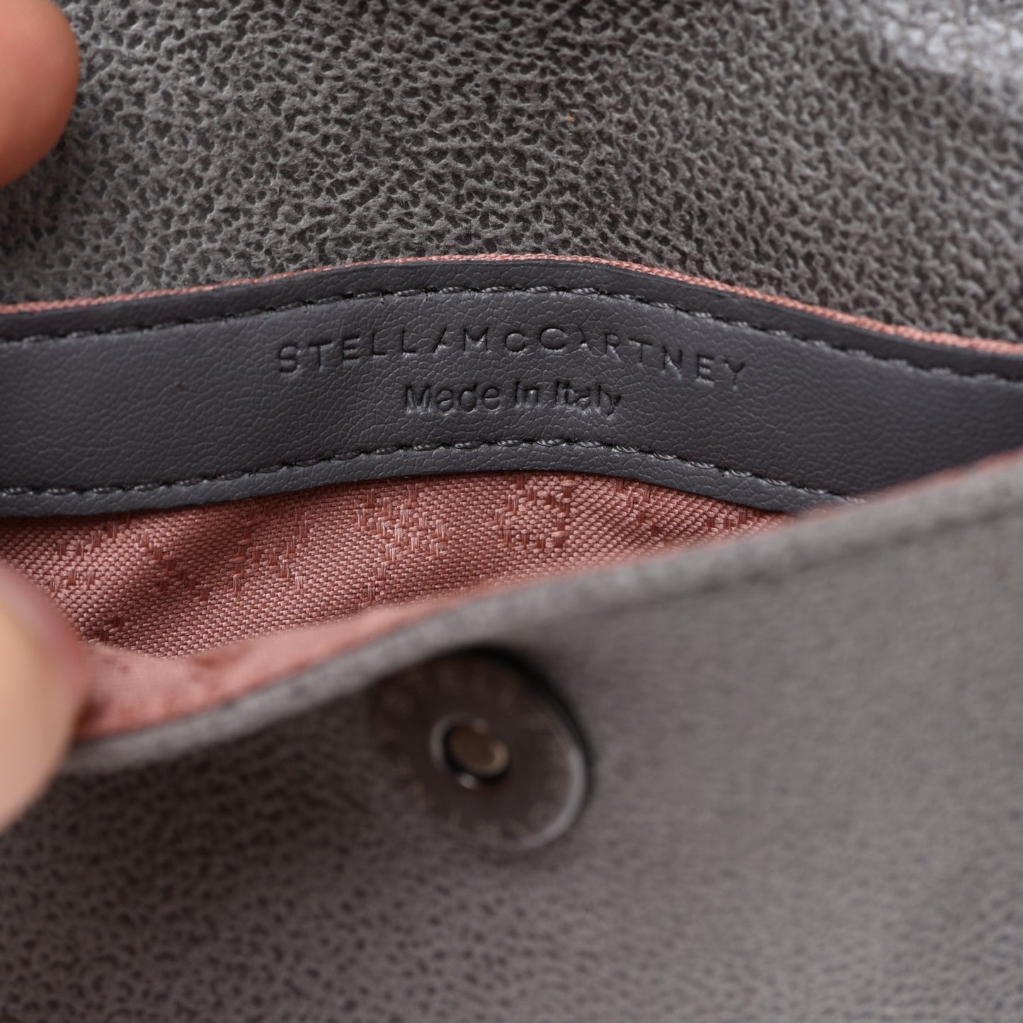 Shaggy Deer Micro Falabella Tote Grey