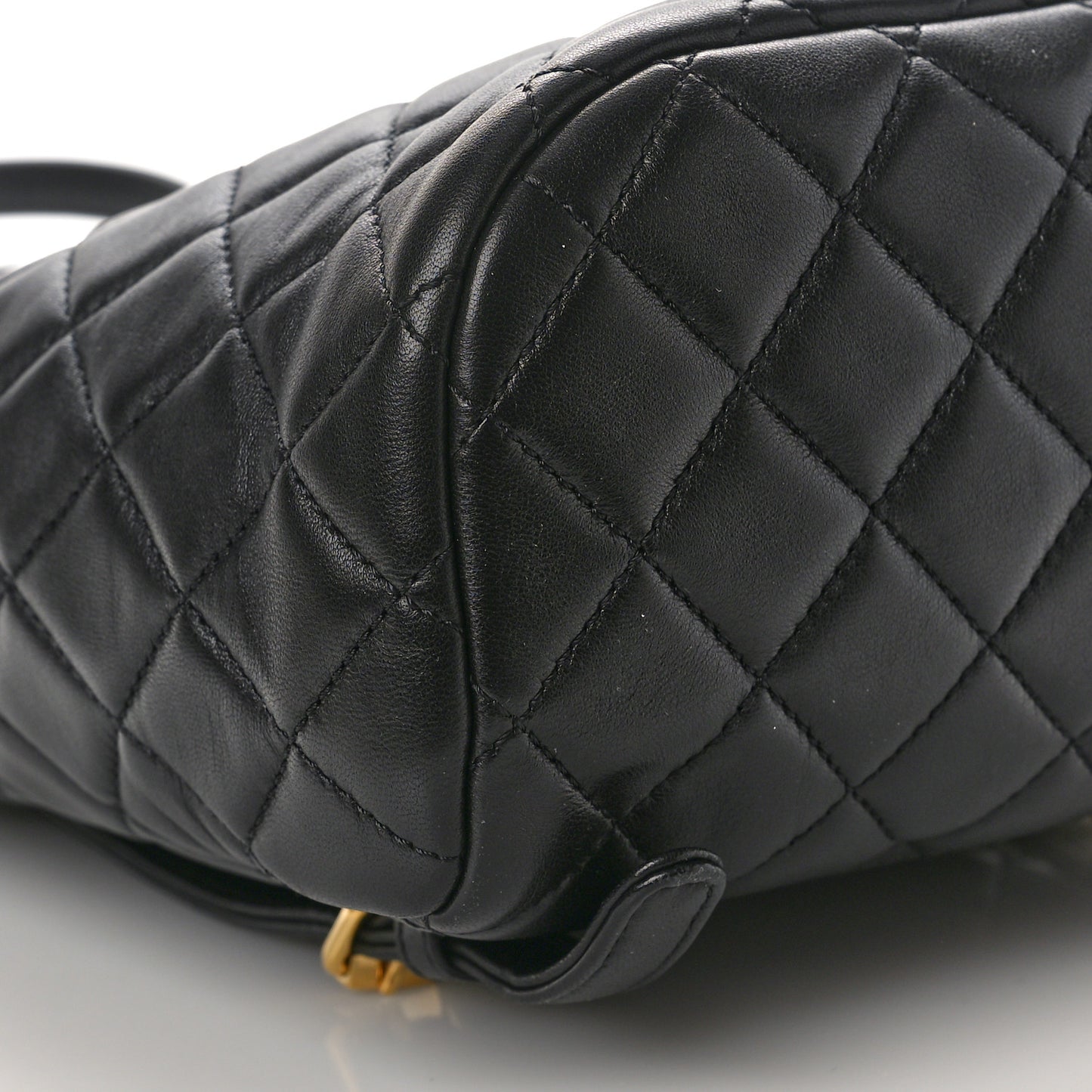 Lambskin Quilted Mini Urban Spirit Backpack Black
