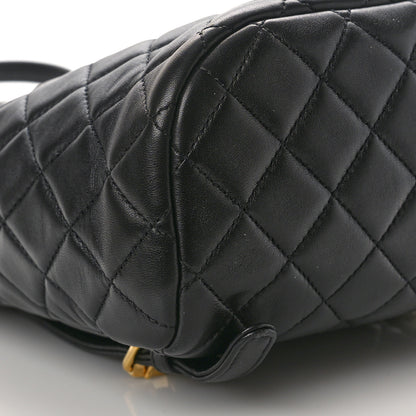 Chanel Lambskin Quilted Mini Urban Spirit Backpack Black 9 of 10