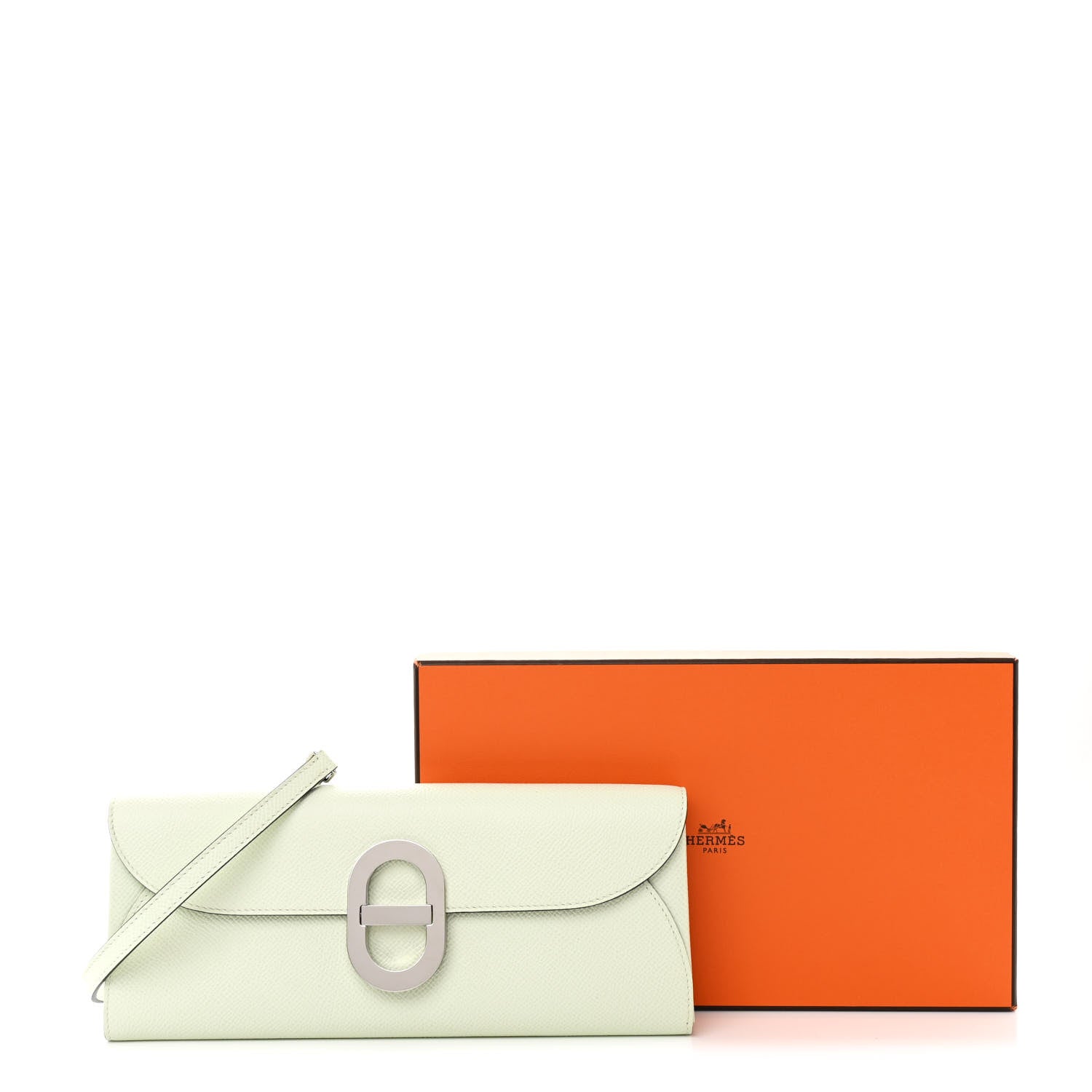 Hermes Epsom Maillon Wallet To Go Vert Fizz 11 of 11