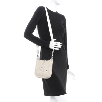 Hermes Taurillon Clemence Amazone Evelyne TPM Beton 2 of 8