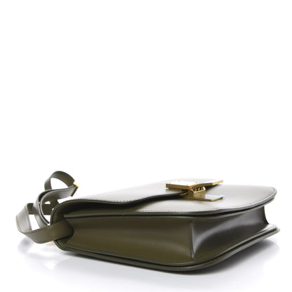 Celine Box Calfskin Classic Box Medium Flap Bag Army Green 4 of 9