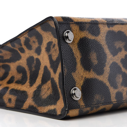 Louis Vuitton Canvas Calfskin Wild Animal Print City Steamer EW Marron 6 of 8