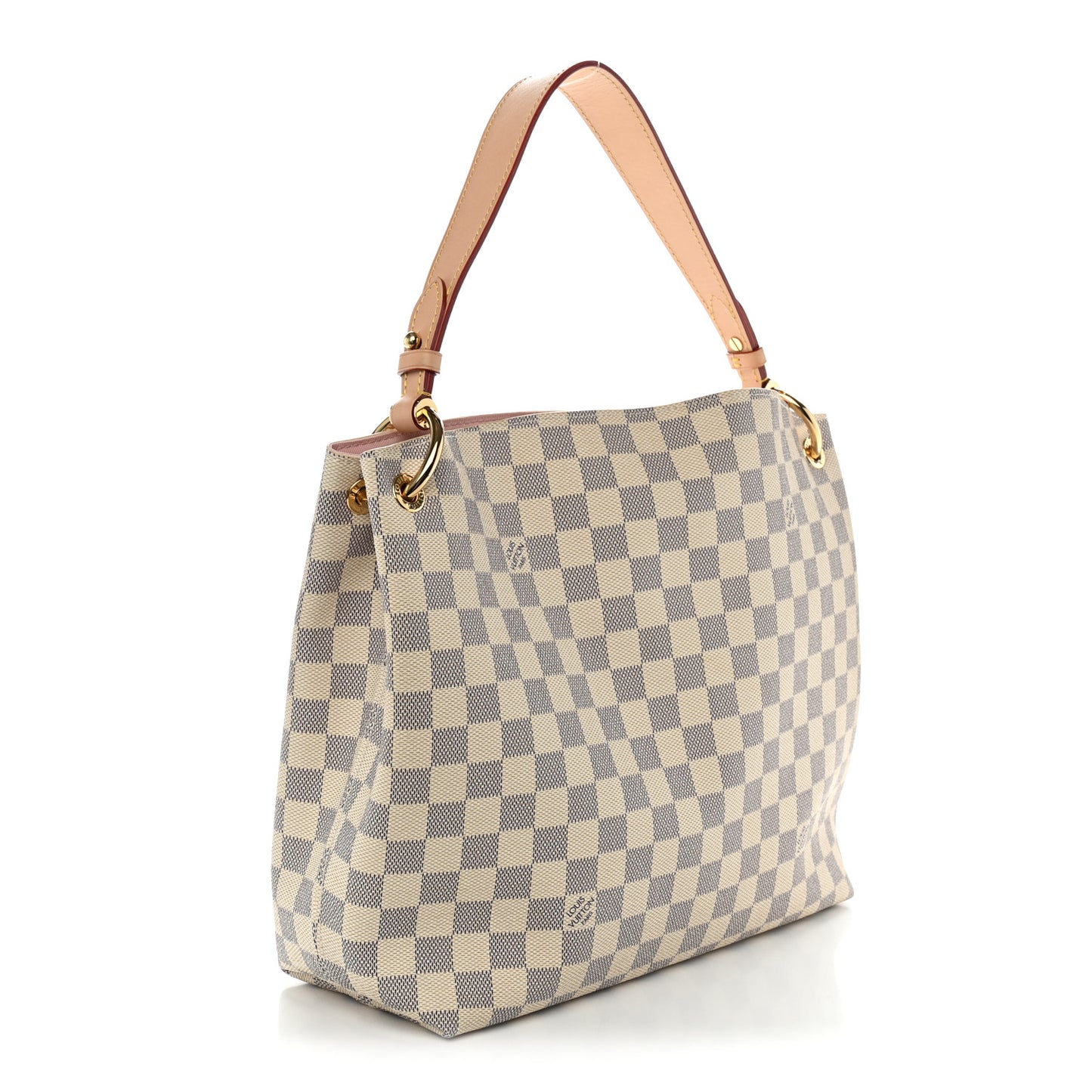 Damier Azur Graceful PM Rose Ballerine