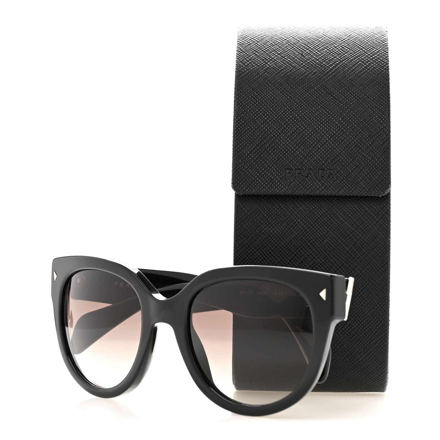 Prada Acetate Sunglasses SPR 17O Black 8 of 8
