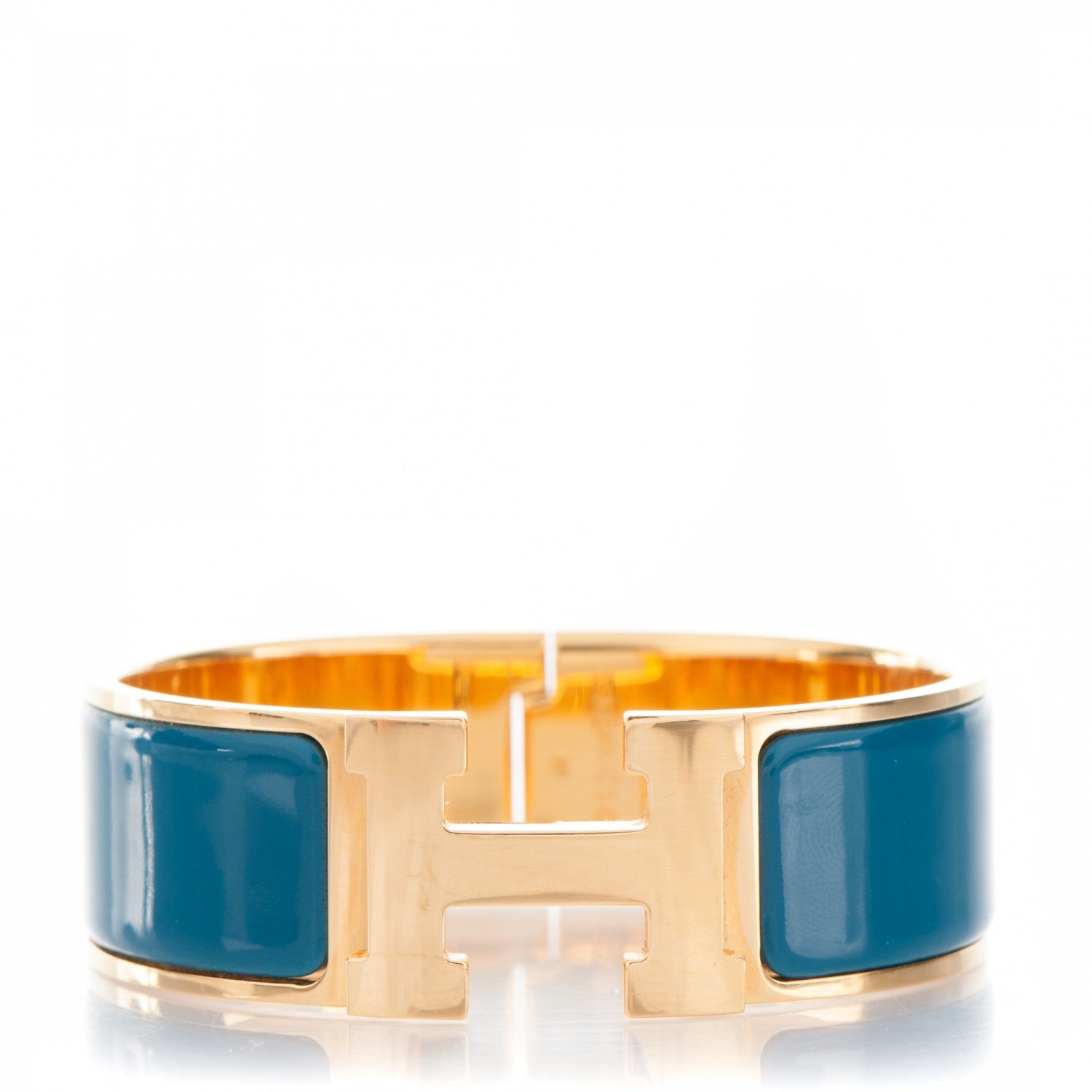 Hermes Enamel Wide Clic Clac H Bracelet PM 1 of 4