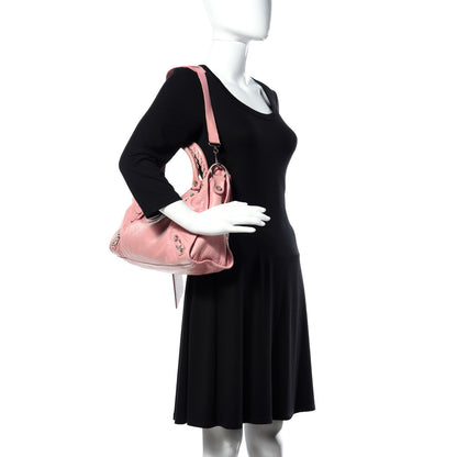Balenciaga Agneau Giant 12 Silver Hardware City Rose Peche 2 of 11