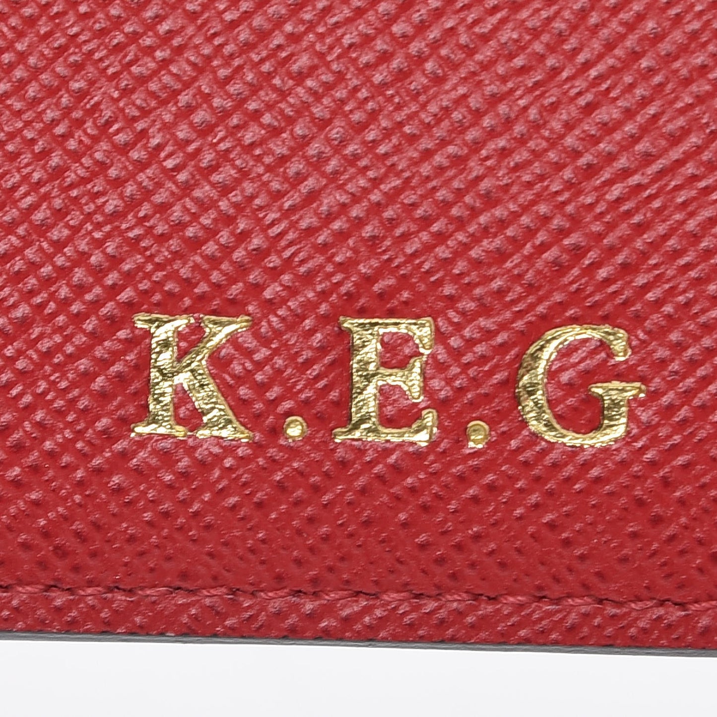 Damier Ebene Josephine Wallet Red