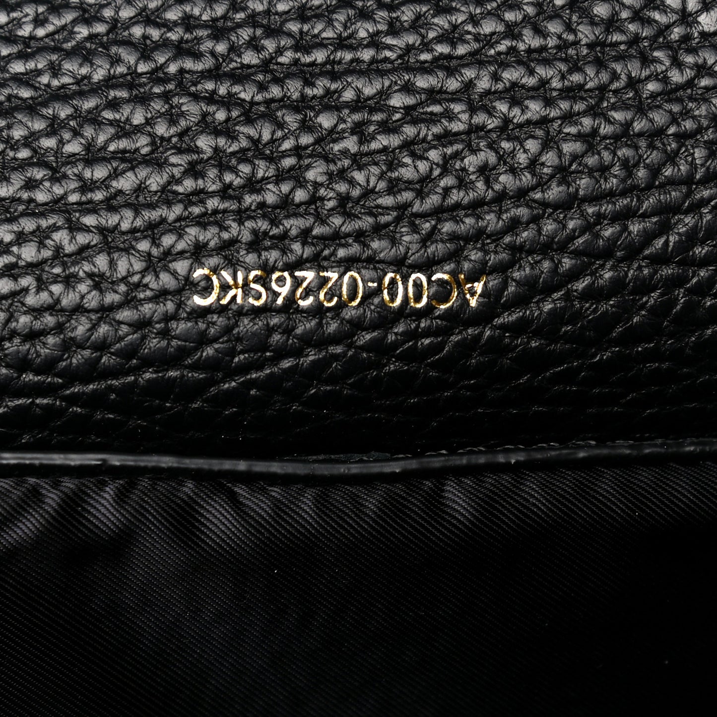 Textured Calfskin Mini Pashli Satchel Black