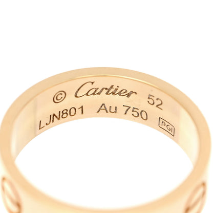 Cartier 18K Yellow Gold 5.5mm LOVE Ring 52 6 4 of 5