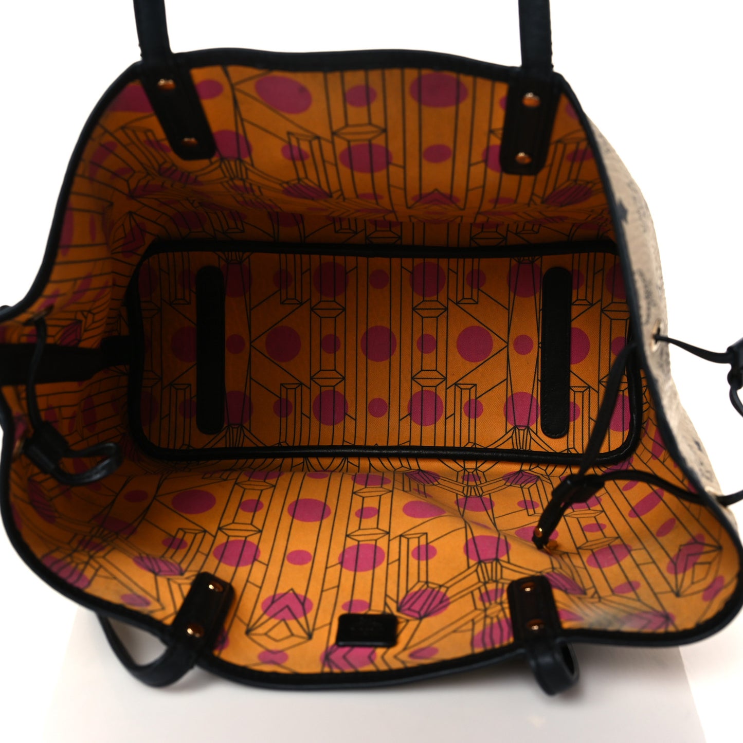 Visetos Medium Liz Reversible Shopper Tote Beige