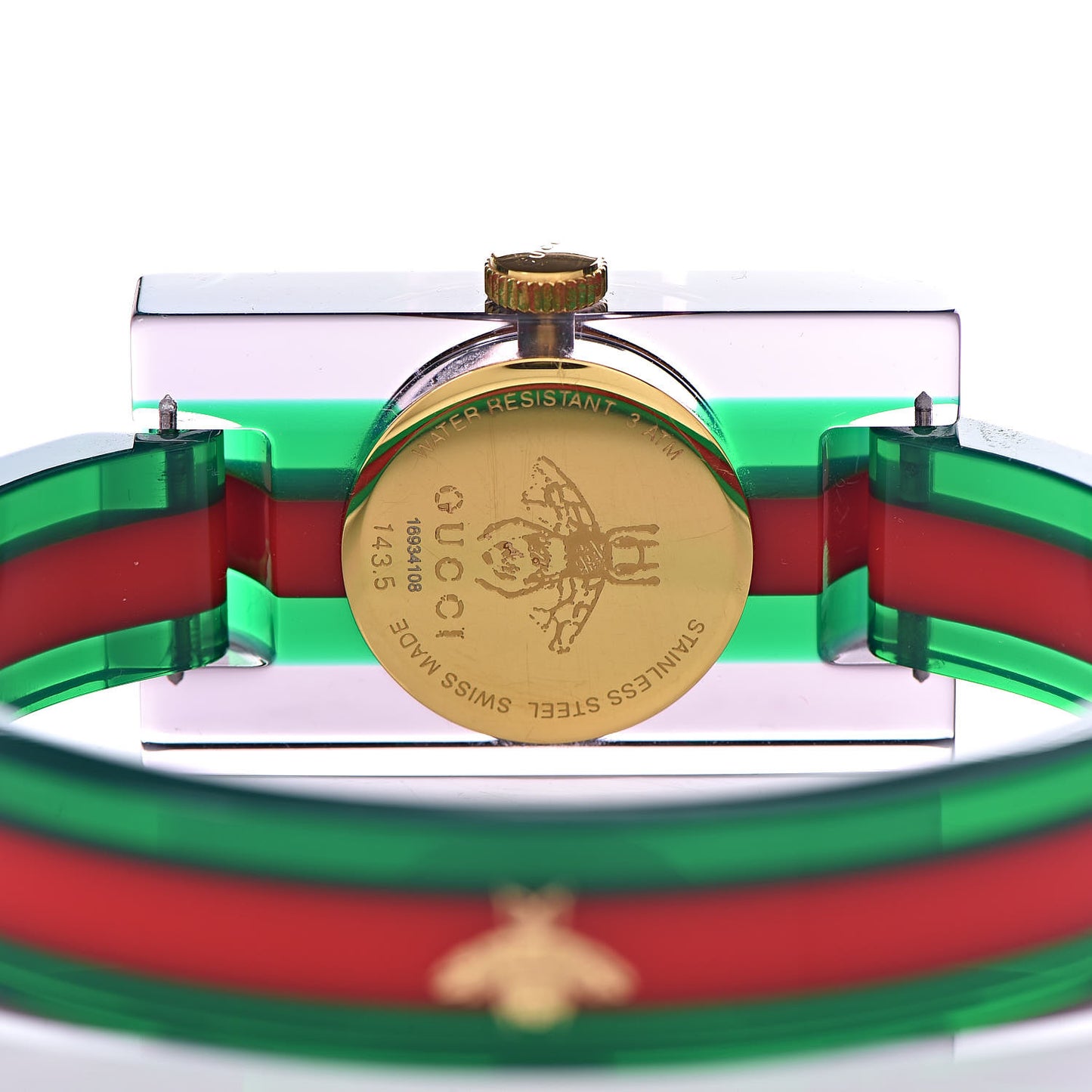 Stainless Steel Plexiglass 24mm Quartz Watch