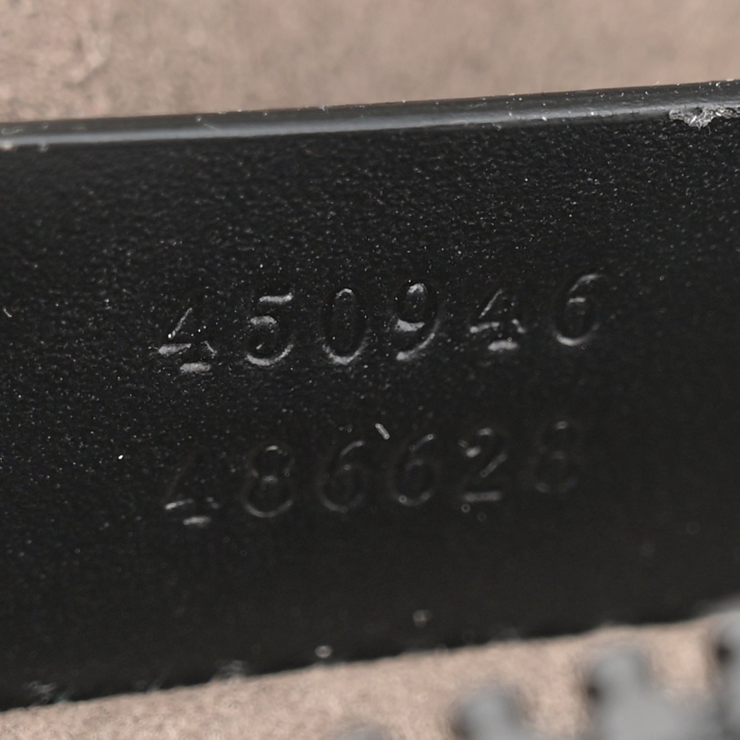 GG Supreme Monogram Belt Bag Black