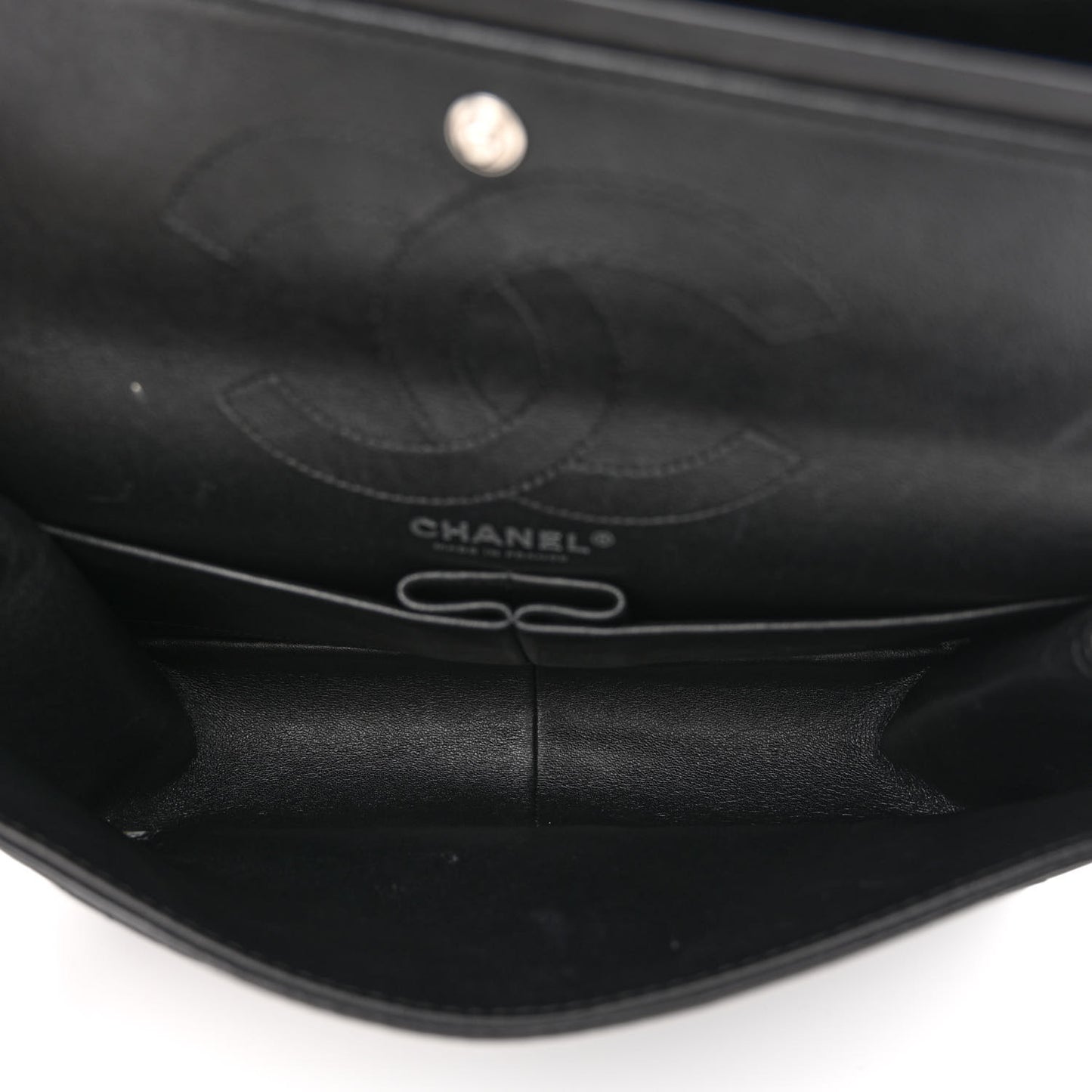 Aged Calfskin Quilted 2.55 Reissue 226 Flap So Black