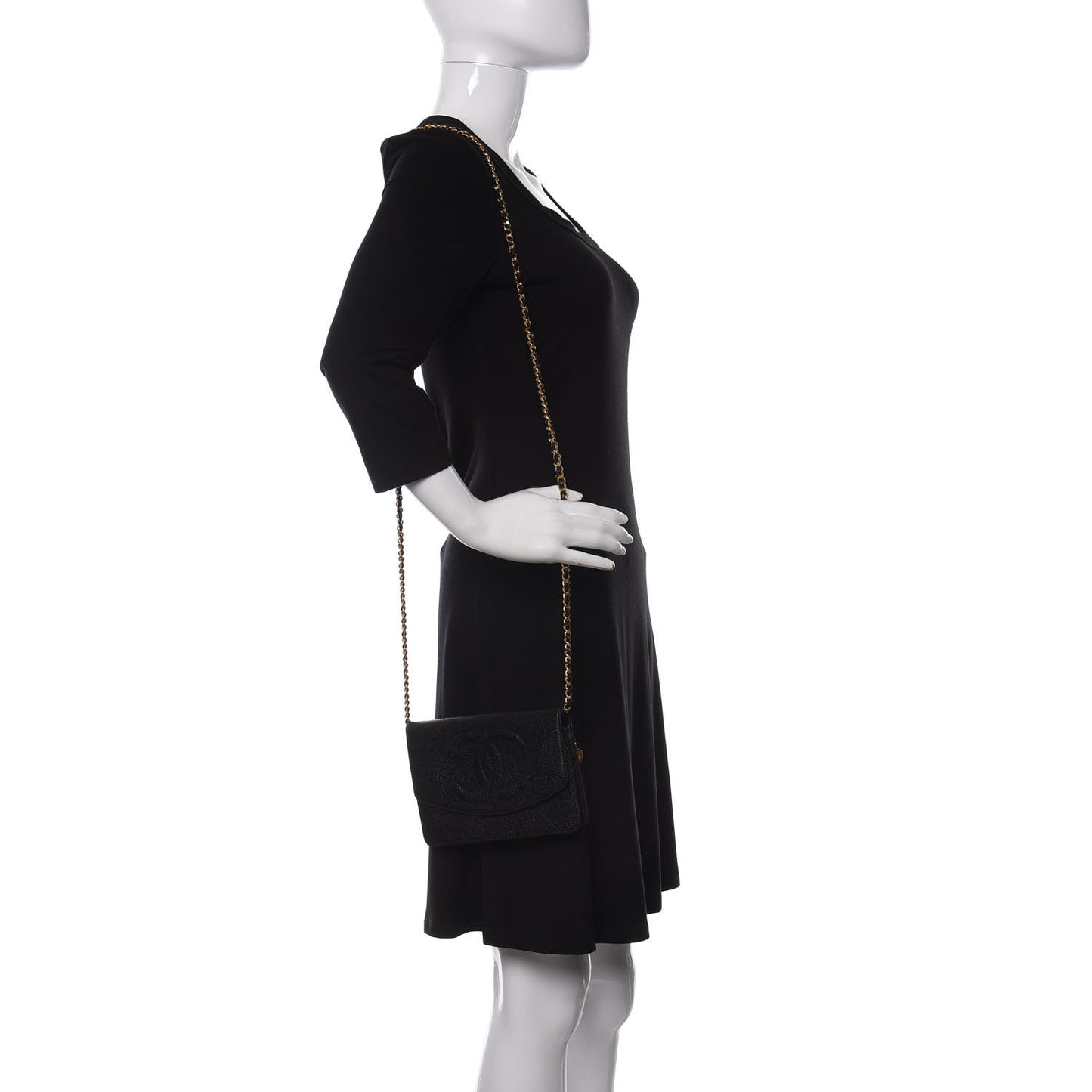 Caviar Timeless CC Wallet On Chain WOC Black