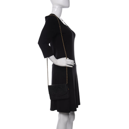 Chanel Caviar Timeless CC Wallet On Chain WOC Black 2 of 11