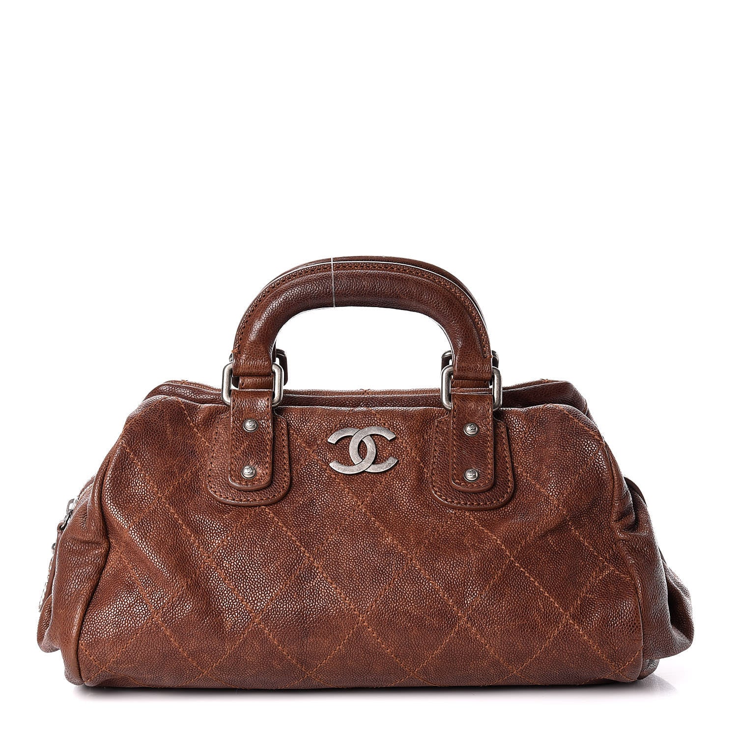 Chanel Caviar Small Outdoor Ligne Doctor Bag Brown 1 of 16