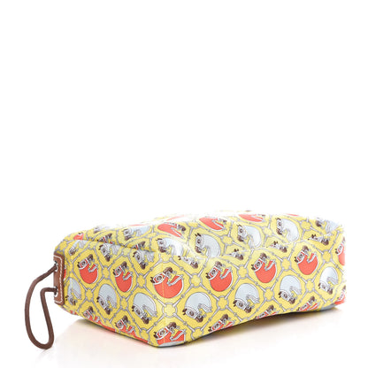 Hermes Silk Barenia Tatersale Fourbi 20 PM Pouch 4 of 10