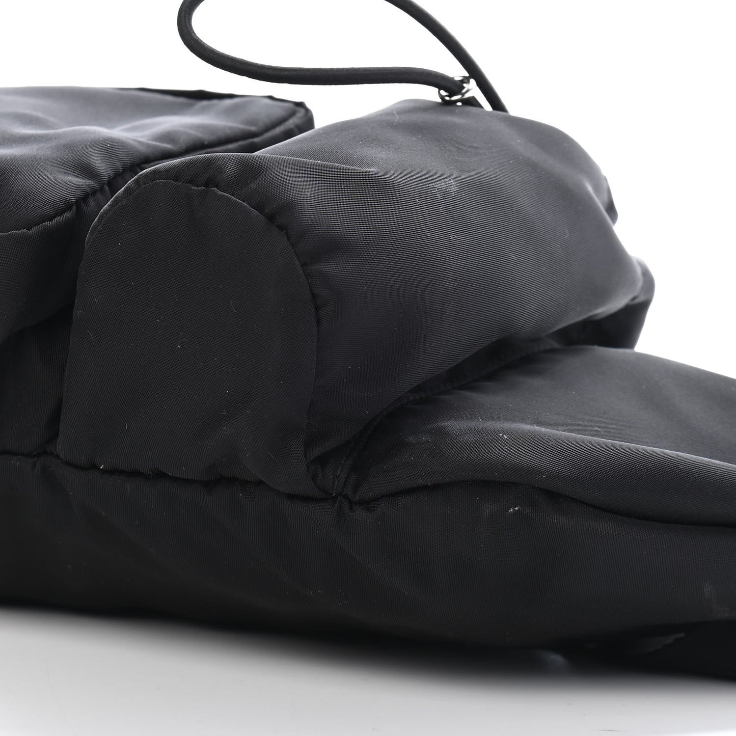 Tessuto Nylon Montagna Belt Bag Black