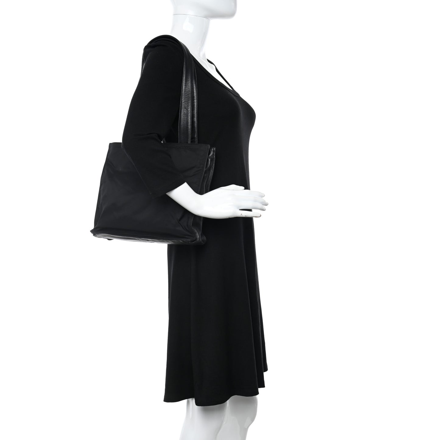 Tessuto Nylon Tote Black