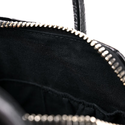 Givenchy Calfskin Crocodile Embossed Mini Antigona Black 12 of 16