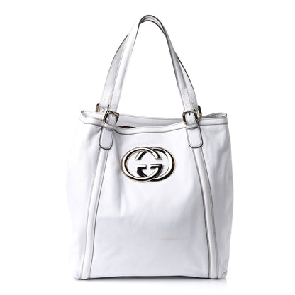 Gucci Calfskin Large Britt Shoulder Bag Off White 2 of 38
