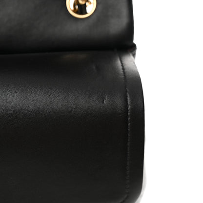 Chanel Lambskin Quilted Jumbo Double Flap Black 11 of 14